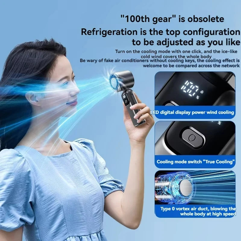 Portable Hanging Neck Fan